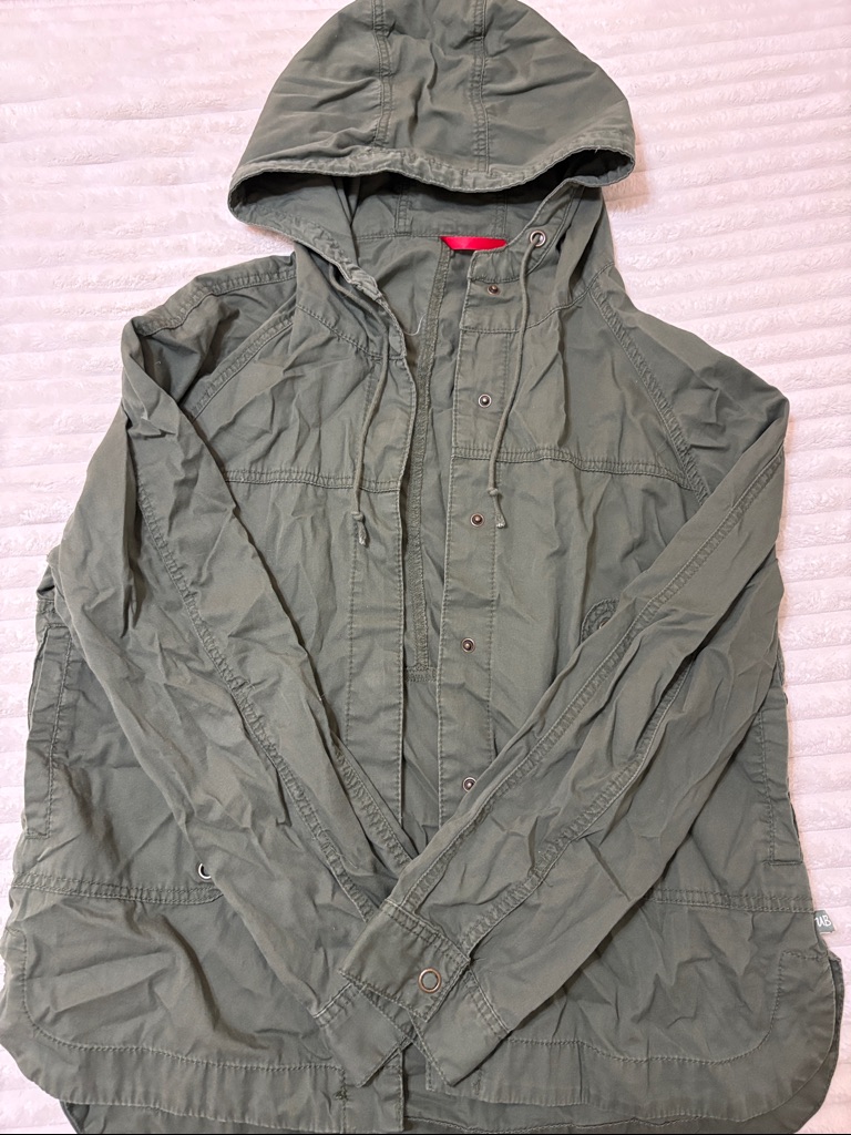 Unionbay Olive Hooded Field Jacket